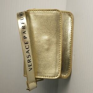 Versace parfum small wristlet